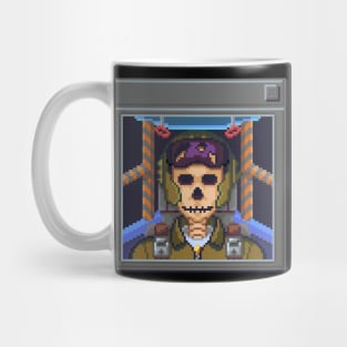 Skeletal Pilot Mug